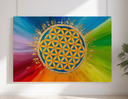 Blume des Lebens, 150cm x 100cm